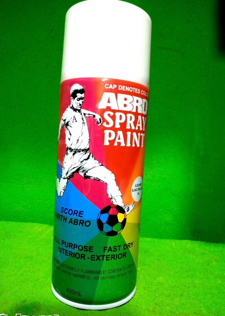 Car Scratch Restoration Spray Paint (White)