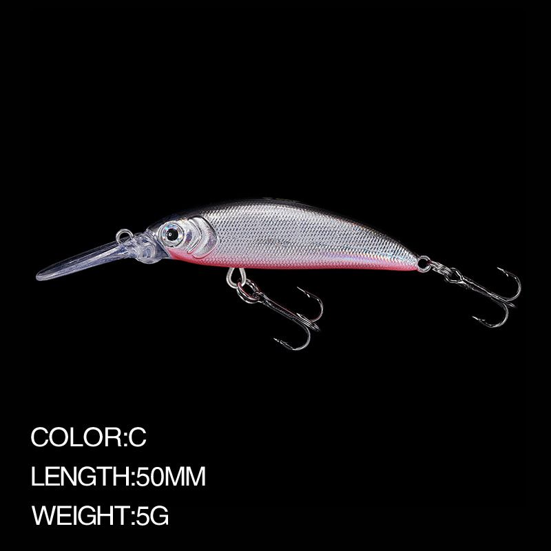 5g Minnow Lure Sinking Fishing Sukari 50SS 50mm Fangbait