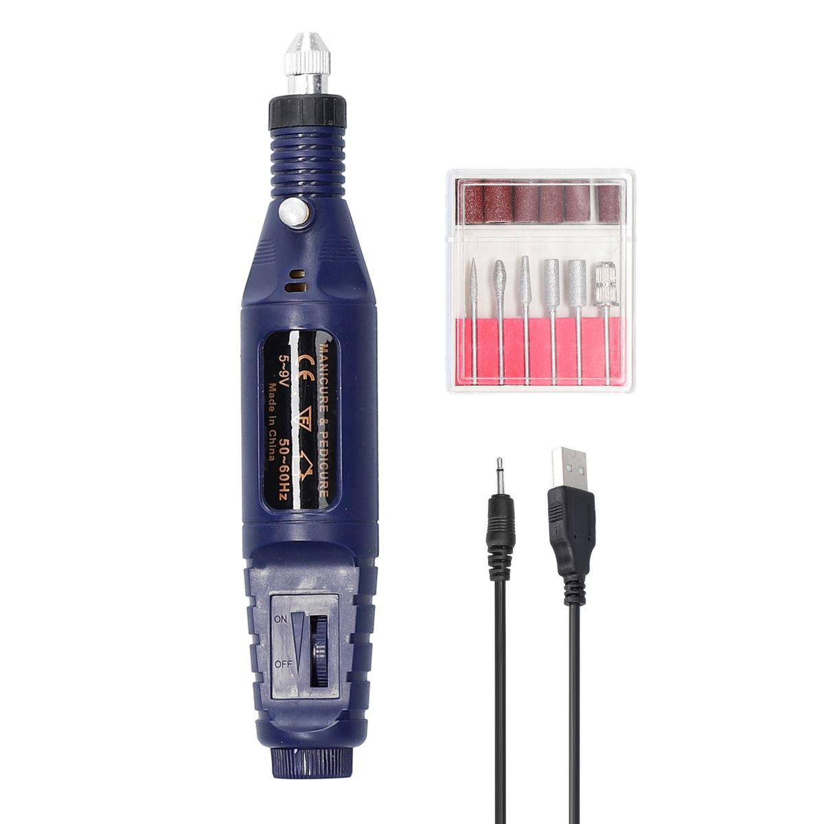 USB  Supplys Handheld Mini Electric Grinder Nail Gelatum