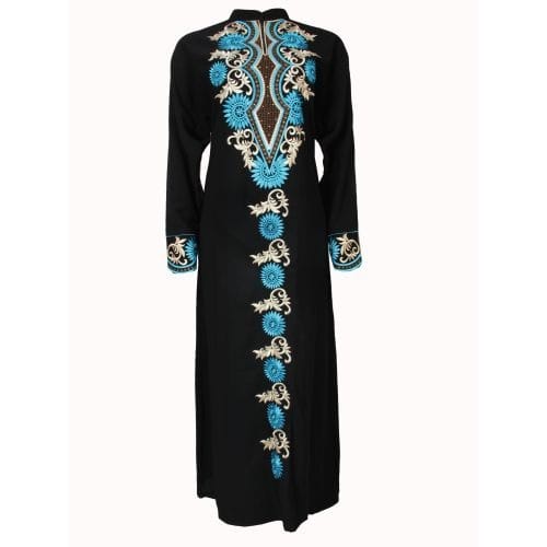Ladies Abaya Caftan - Black