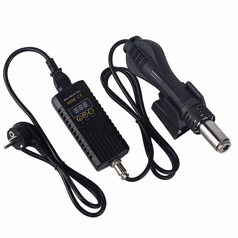 JCD 8858 700W Hot Air Heater Micro Rework Station LED Digital Hair Dryer For Heat Welding Repair Tools 110V