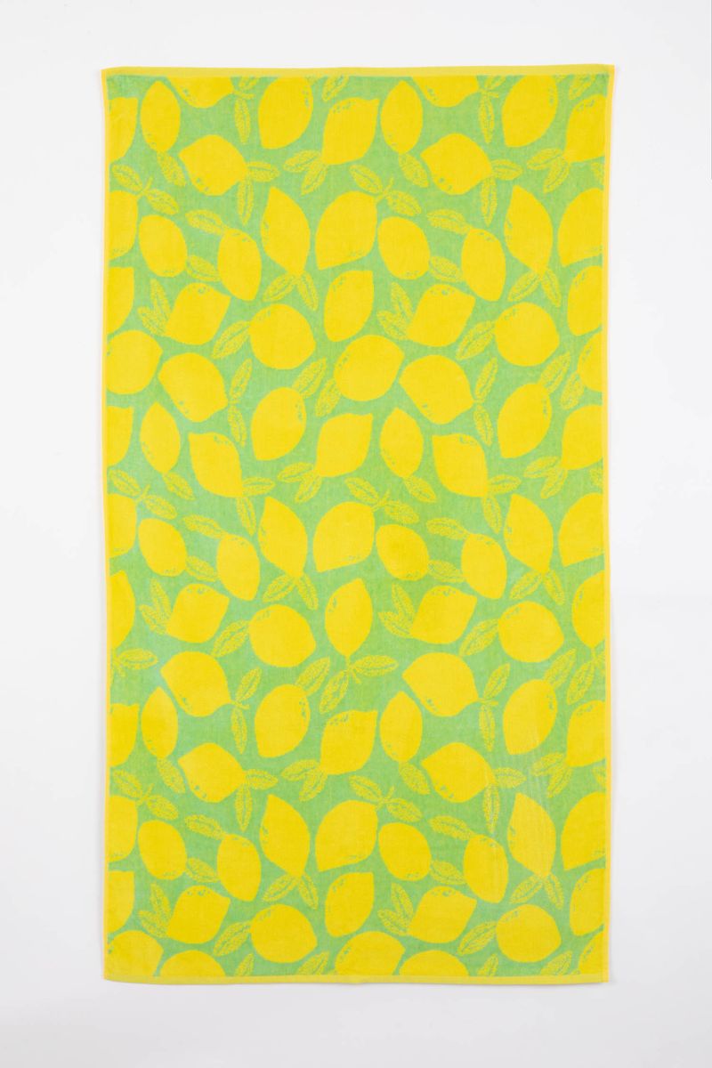 Woman Casual Towel - Yellow