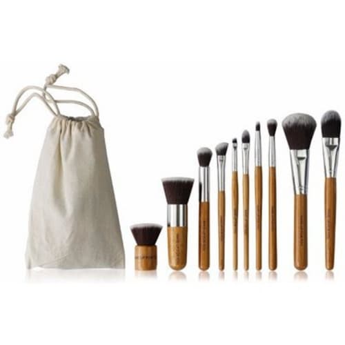 10 Pieces Makeup Brushset with Free Case