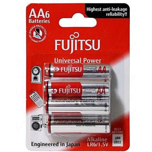 Alkaline Battery Aa6 Universal Blister