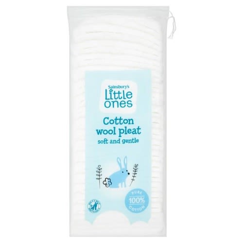 Little Ones 100% Cotton Wool Pleat 200g