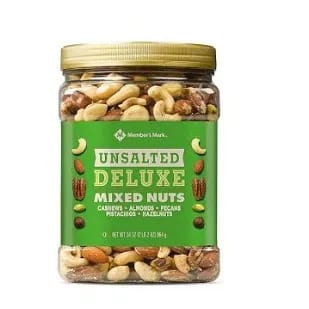 Member's Mark Unsalted Deluxe Mixed Nuts- 964g