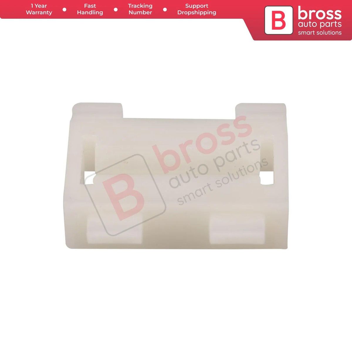 Bross Auto Parts BCF1867 10 Pieces Moulding Clips for Mercedes W201: 0019885081