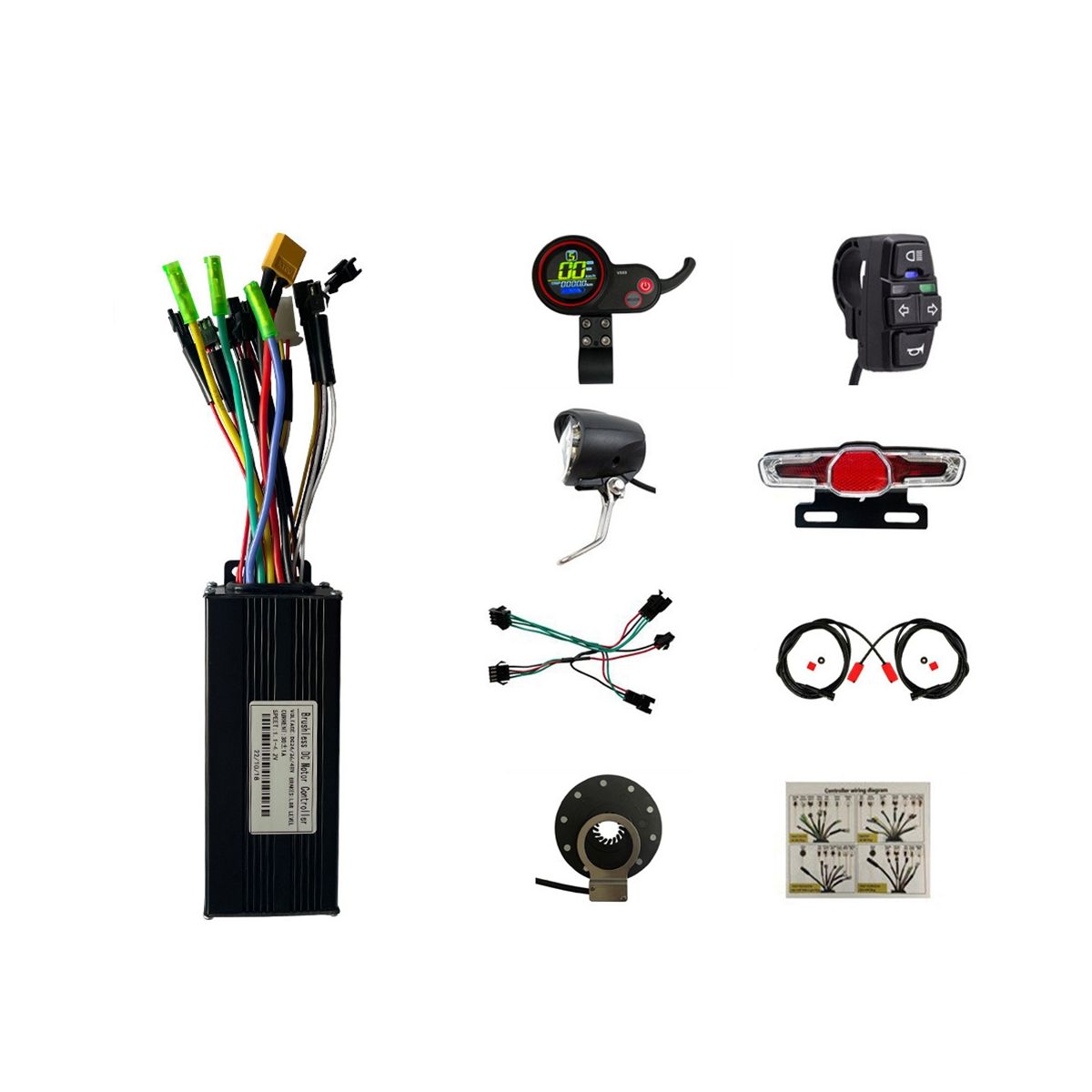 36V 48V 750W 1000W Electric Scooter Motor 30A Controller