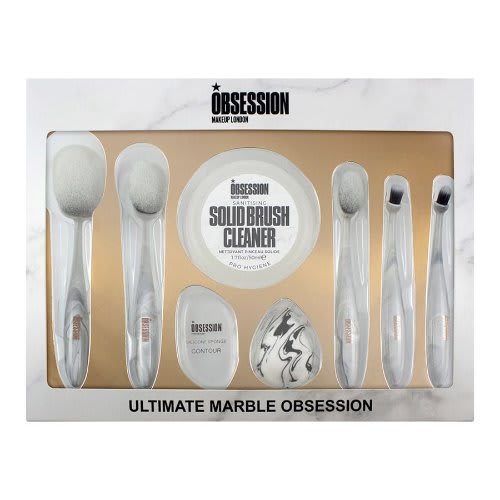 Obsession Ultimate Marble Ladies Makeup Brush Set