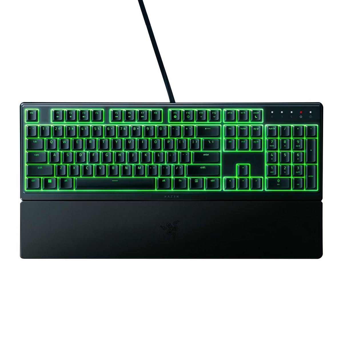 Razer V3X 104 Keys Gaming Keyboard Razer Chroma RGB USB Wired Keyboard 1000Hz Mechanical Keyboard with Detachable Wrist Rest