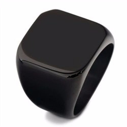 Salami Men's Ring - Black