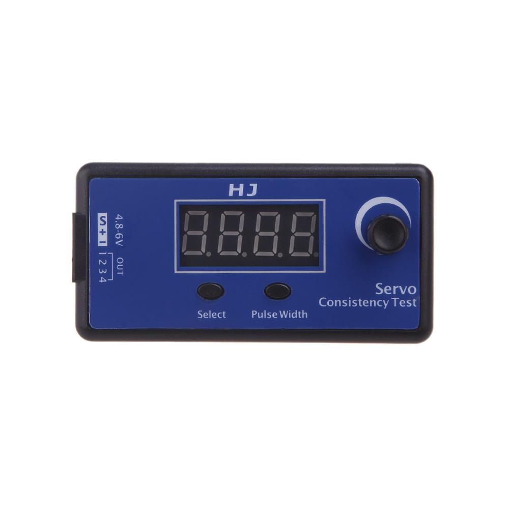 HJ Digital Servo Tester / ESC Consistency Tester for RC Helicopter Airplane Car(Servo Tester,ESC Consistency Tester,RC Helicopter Tester Tool)