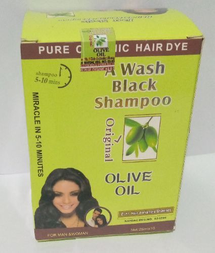 Pure Organics Olive Oil Hair Dye Sachet=