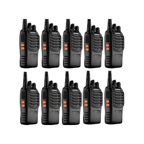 Bf-888s Walkie-talkie - 10 Pieces