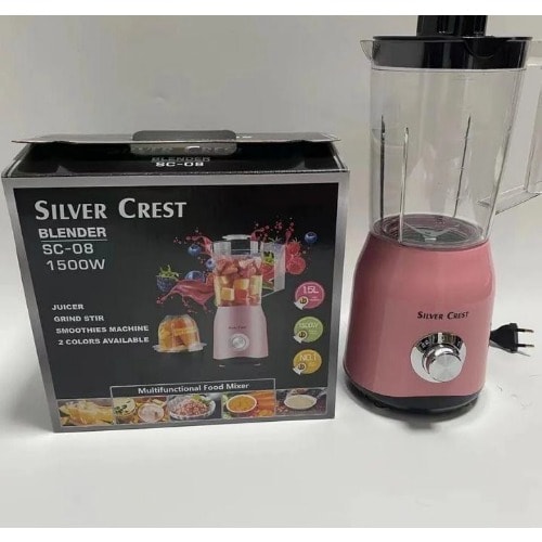 Silver Crest Electric Food & Smoothie Blenders - 1500W - 1.5L