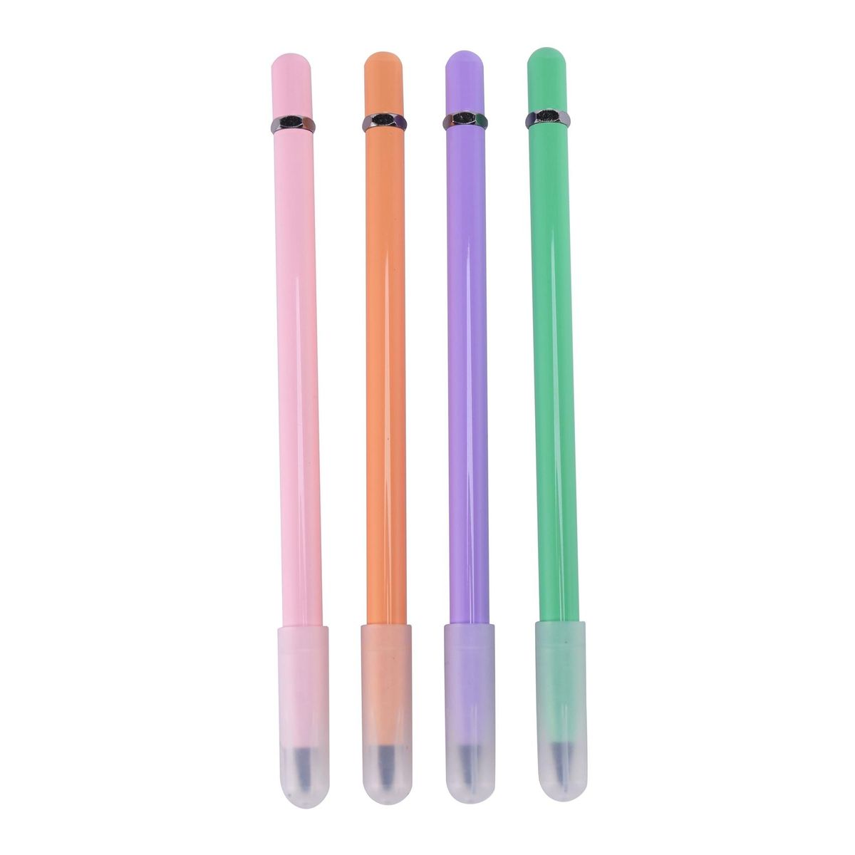 4 Pieces Metal Inkless Pen Metal No Ink Pencil Infinite