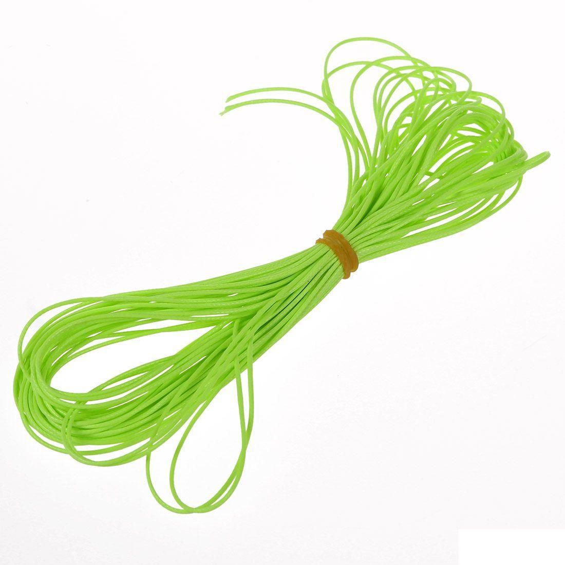 10m wire Waxed Cotton cord 1.0mm for neck bracelet