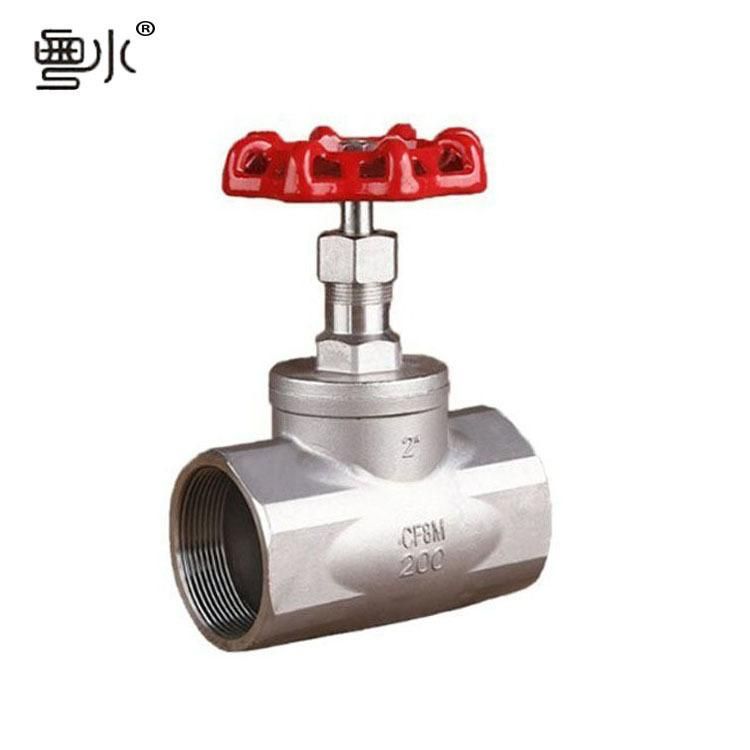 J11W-16P4/6 Points DN15 Internal Thread High Temperature Threaded Stop Valve 210/304 Stainless Steel Threaded Stop Valve