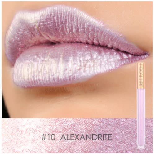 Liquid Metallic Matte Lipstick - Shade 10