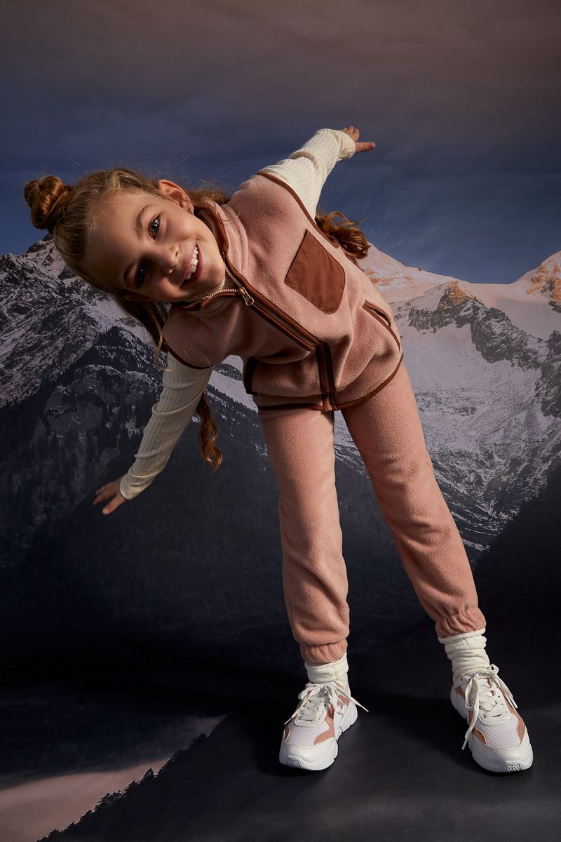 Girl Regular Fit Knitted Cardigan - Beige