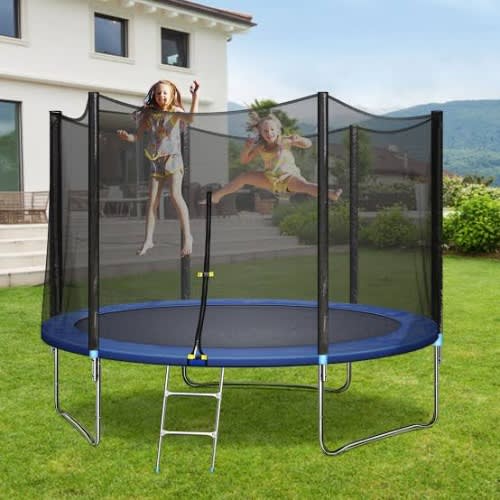 Trampoline-10ft With Climber