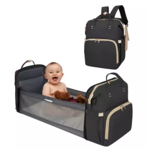 Multipurpose Baby Bag With Bed