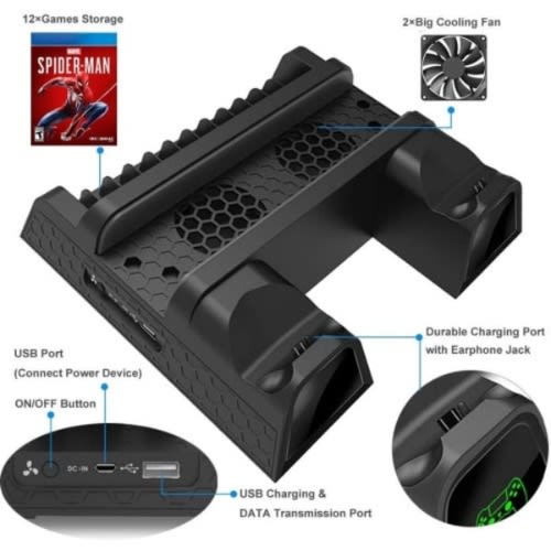 Dobe Ps4 Series Multifunctional Cooling Stand