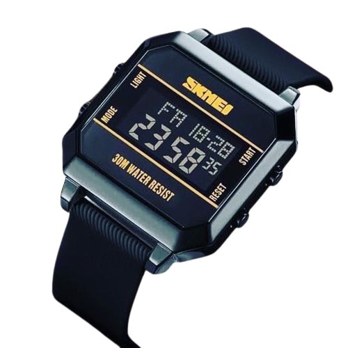 Waterproof Unisex Digital Wristwatch
