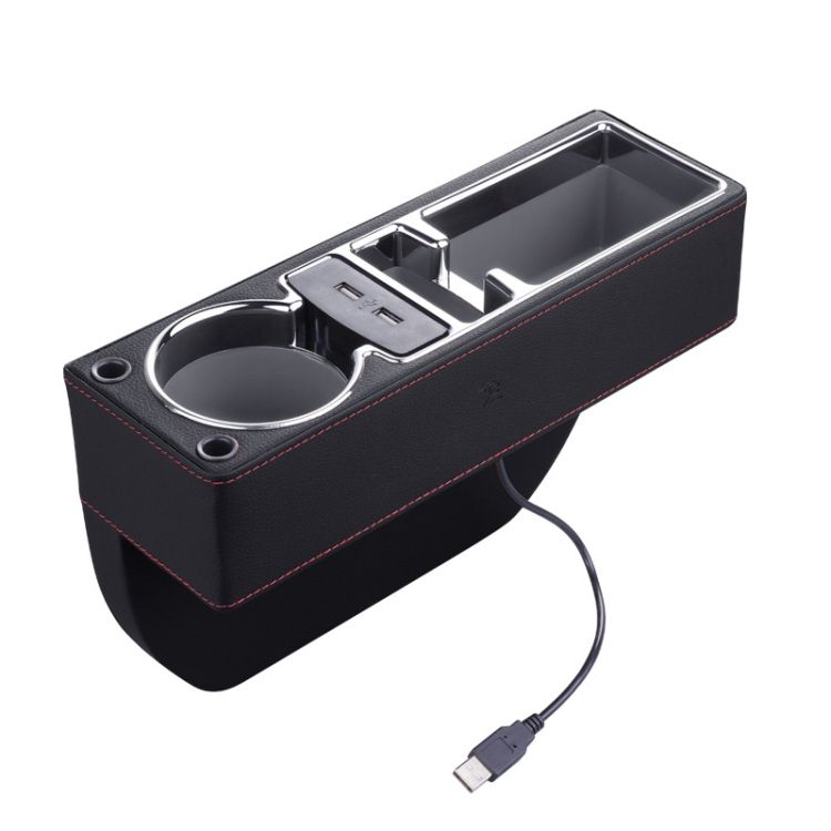 SUSISUN SNH010 Car Storage Box Positive Drive USB Charging