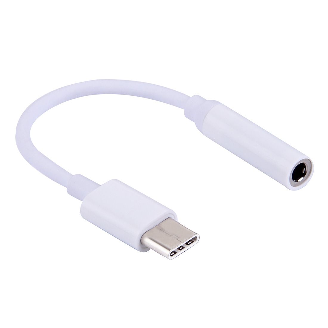USB-C / Type-C To 3.5mm Audio Adapter, Length: About 10cm