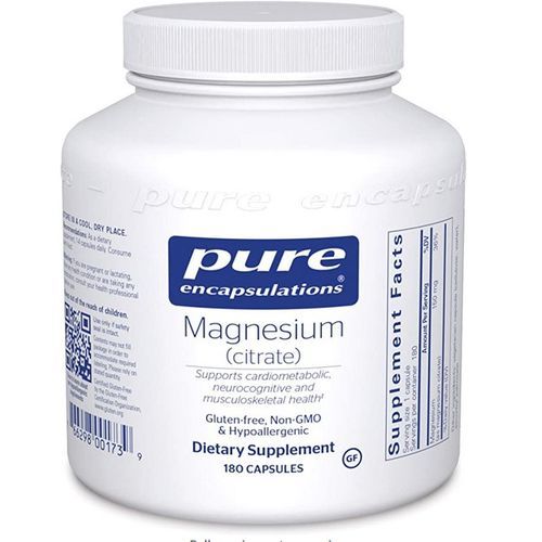 Magnesium Citrate 180 Capsules