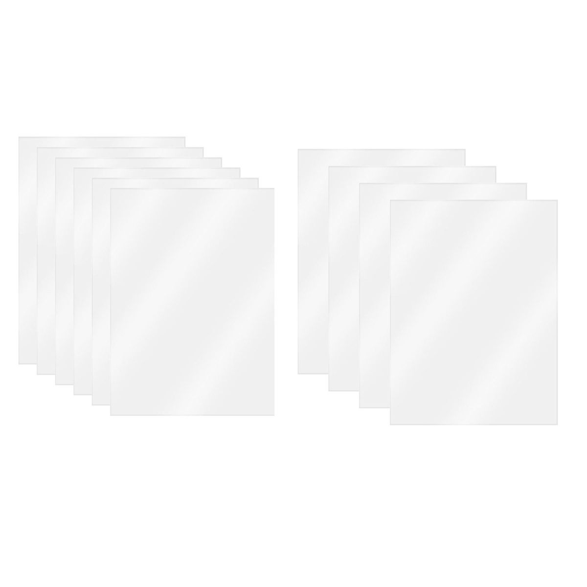 10 Pieces High Transmittance FEP Release Film 280x200 Mm For