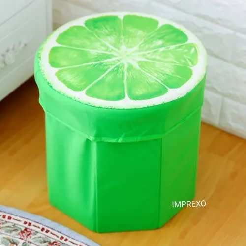 3d Fruit Folding Storage Organizer - Lemon