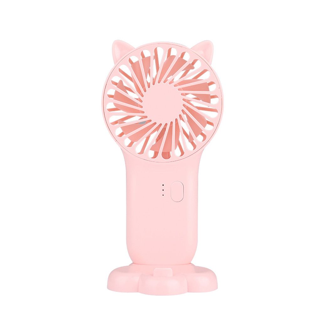 Portable #MAY Home Handy Cooling Mini Air Ventiladors 800mAH Fan Built-in Battery Fan Handheld USB 1PC For Rechargeable Outdoor