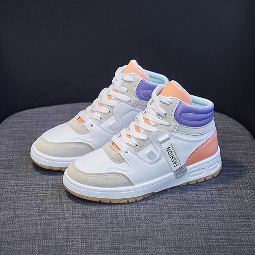 Casual High Top Women's Shoes Temperament Casual Shoes