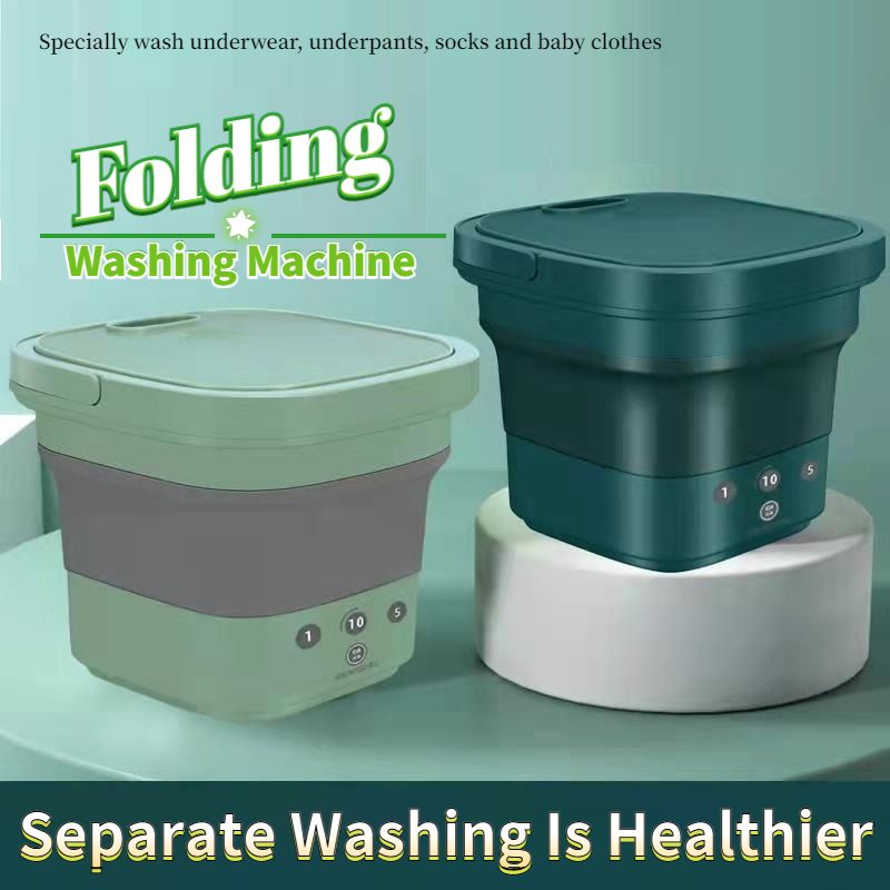 Mini Household Washing Machine Foldable Cleaning Artifact