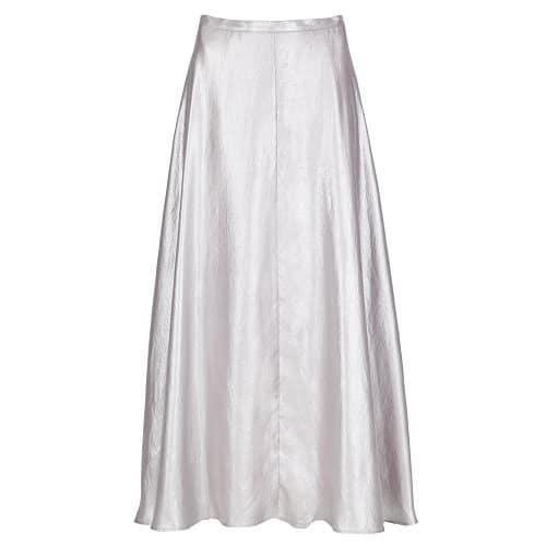 Metallic Maxi Skirt