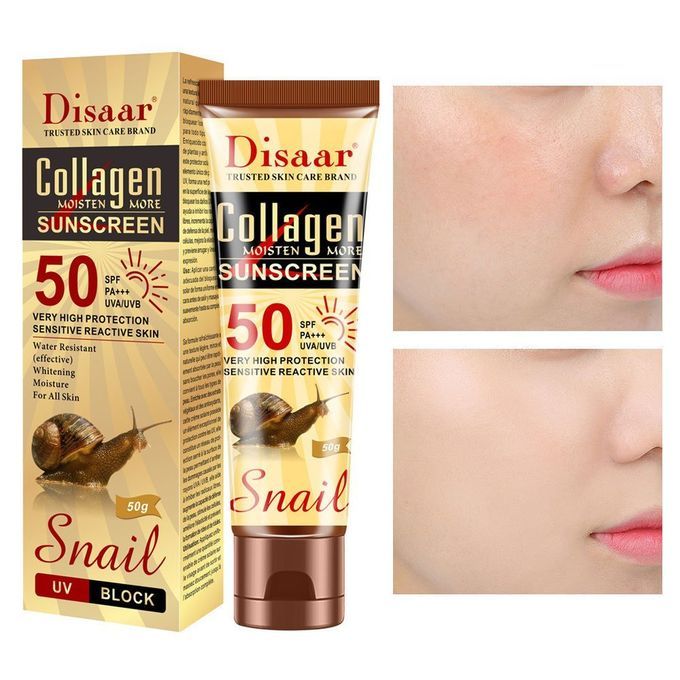Sensitive Collagen Snail Sunscreen SPF50+ SunCream