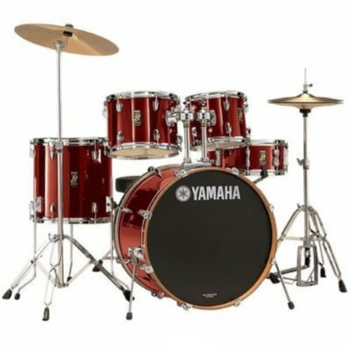 Professional 5 SET Drum - Laser Red Colour