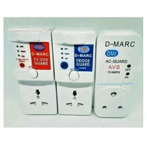 Dmi Dmarc Fridge Guard 13amp + Tv-audio-guard 13amp+ Ac Guard Avs 15amps
