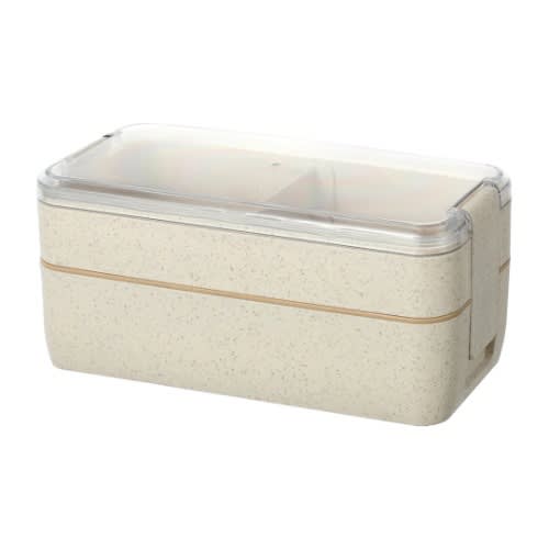 Wheat Straw Double Layer Bento Box - 750ml