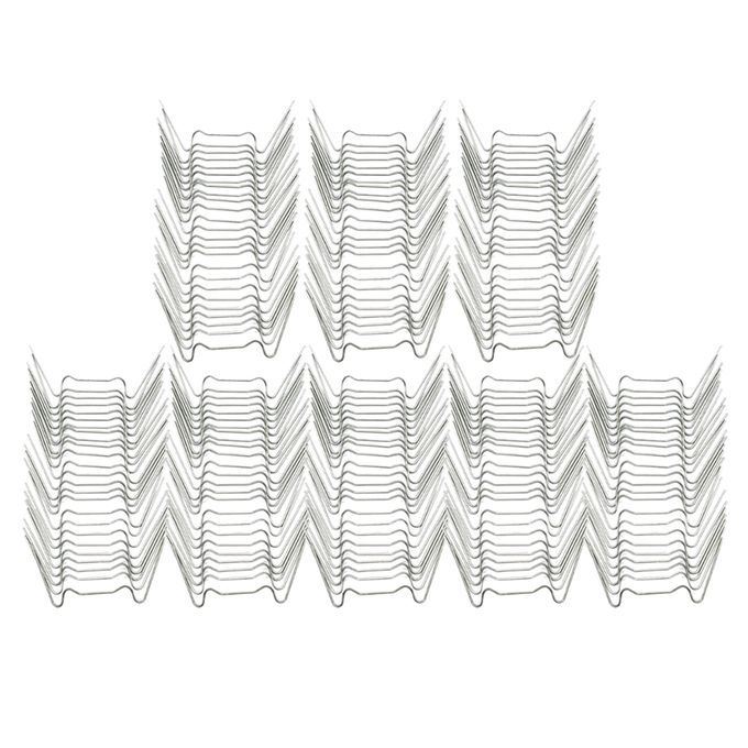 200pc W Shape Glazing Clips Stainless Steel For Greenhouse 12mm Thick
