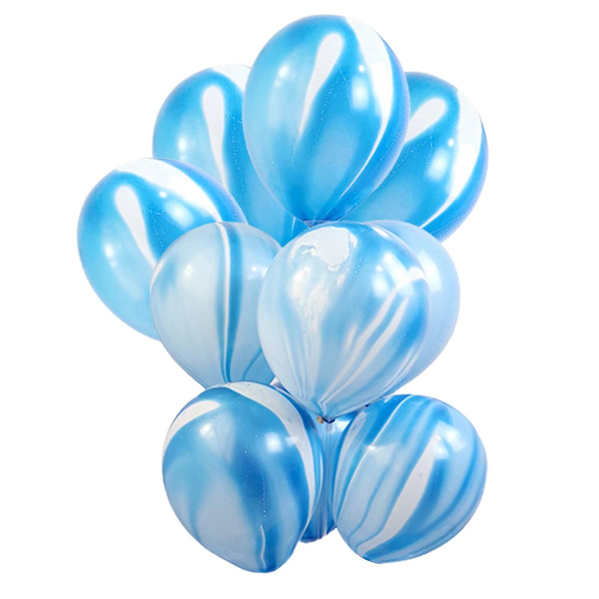 10PcsSet Birthday Party Balloon Wedding Birthday Party Latex Balloon Blue
