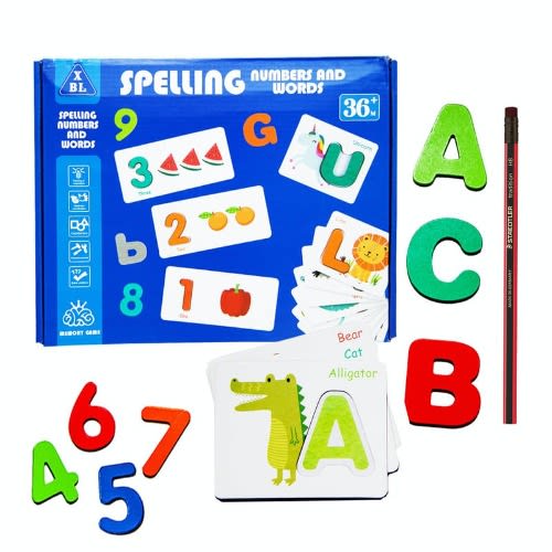 Spelling Game Numbers And Words