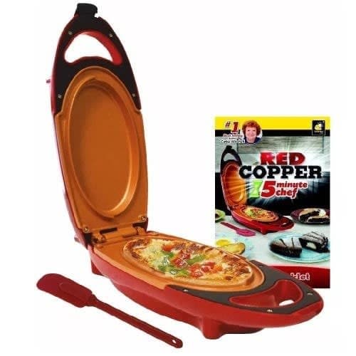 Nonstick Electric Red Copper 5-Minute Chef