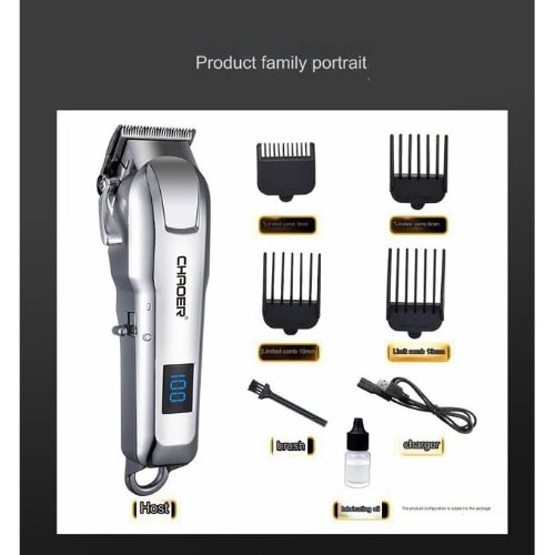 Chaoer Cordless Rechargeable Hair Clipper- Sharp Steel Blade