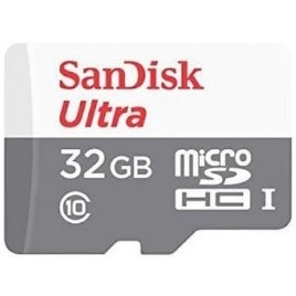 32GB Class 10 Ultra MicroSDHC UHS-I Memory Card With SD Card Reader Adapter