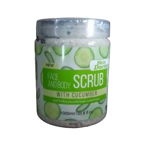 Cucumber Face & Body Scrub - Big Size - 1000ml