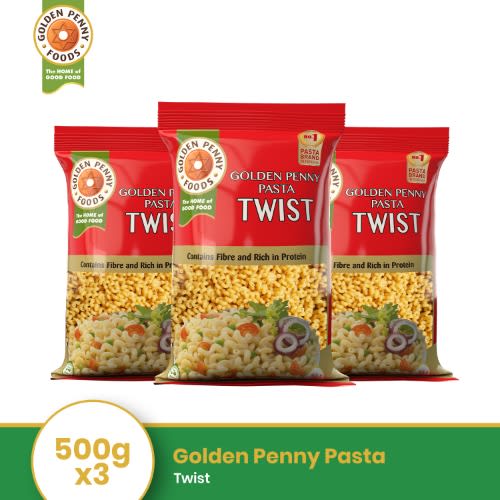Golden Penny Pasta- Twist 500gx3