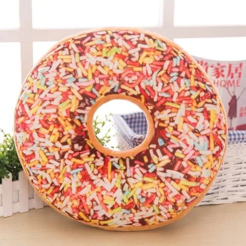 Doughnut Shaped Ring Plush Cushion Throw Pillow - 40cm